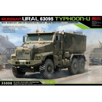 Russian URAL 63095 TYPHOON-U Mine Resistant Ambush Protected Vehicle (1:35)