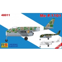 RS models 48011 Messerschmitt Me P.1101 (1:48)