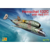 RS models 92173 Henschel 132 C with HeS 011 (1:72)
