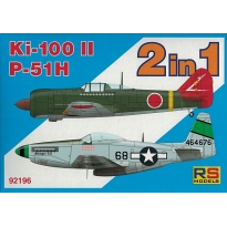 RS models 92196 Ki 100 II/P-51H "2 in 1" (1:72)