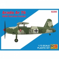 RS models 92295 Arado Ar 76 WWII German Trainer (1:72)