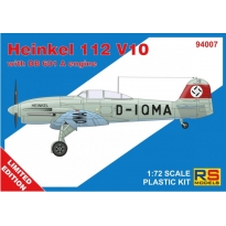 RS models 94007 Heinkel 112 V10 with DB 601 A engine - Limited Edition (1:72)