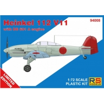RS models 94008 Heinkel 112 V11 with DB 601 A engine - Limited Edition (1:72)