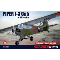 Piper J-3 Cub in US Service (1:48)