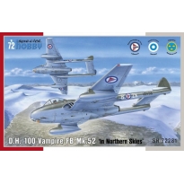 Special Hobby 72281 DH 100 Vampire FB Mk.52 In Nortrhern Skies (1:72)