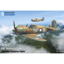 Special Hobby 72539 CAC Boomerang Mk.I/II "Australian Emergency Fighter" (1:72)