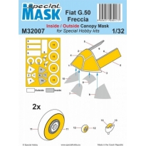 Special Mask 32007 Fiat G.50 Freccia Mask (1:32)