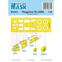 Special Mask 48003 Reggiane Re 2000 Mask (1:48)
