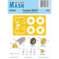 Special Mask 48006 Tempest Mk.II/V Mask (1:48)