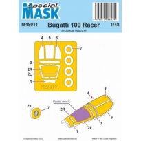 Special Mask 48011 Bugatti 100 Mask (1:48)