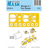 Special Mask 72014 Mirage F.1 Two Seater Mask (1:72)