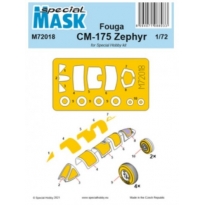 Special Mask 72018 Fouga CM-175 Zephyr Mask (1:72)