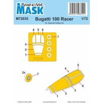 Bugatti 100 Mask (1:72)