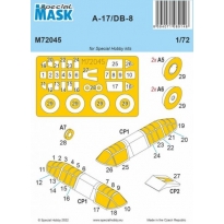 Special Mask 72045 A-17/DB-8 Mask (1:72)