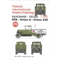 Pojazdy mechaniczne Wojska Polskiego SPA - Ursus A - Ursus A30 (1:35)