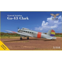 SOVA-M 14022 GA-43 "Clark" passenger aircraft (L.A.P.E. airline) (1:144)