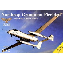 SOVA-M 72002 Northrop Grumman Firebird - Optionally Piloted vehicle with reconnaissance containers (1:72)