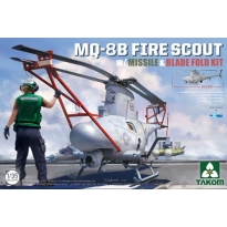 Takom 2169 MQ-8B Fire Scout w/Missile & Blade Fold Kit (1:35)