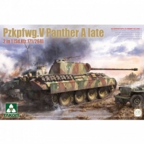 Takom 2176 Pzkpfwg.V Panther A late (2 in 1) [Sd.Kfz.171/268] (1:35)