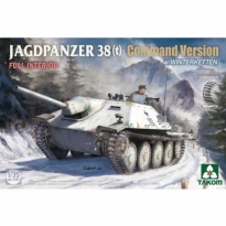 Takom 2181 Jagdpanzer 38(t) Command Version w/ Winterketten Full Interior (1:35)