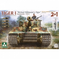 Takom 2201 Tiger I "Michael Wittmann's Tiger" Late Command Normandy 1944 w/Zimmerit (1:35)