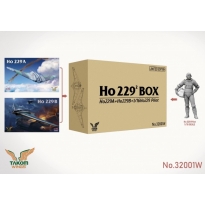 Takom 32001W Ho 229² BOX Ho229A+Ho229B+1/16Ho229 Pilot - Limited edition (1:32)