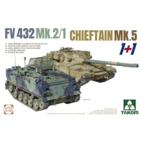 Takom 5008 FV432 Mk.2/1 + Chieftain Mk. 5 (1:72)