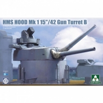 Takom 5020 HMS Hood Mk1 15"/42 Gun Turret B (1:72)
