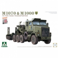 Takom 5021 M1070 And M1000 70 Ton Tank Transporter (1:72)