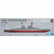 Takom Snowman SP-7040 SMS Derfflinger 1917 (Full Hull) w/metal barrels 8pcs (1:700)