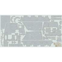 Tamiya 12673 Zimmerit Coating Sheet for 1/35 Scale Brummbär Late Production (1:35)