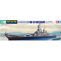 Tamiya 31613 U.S.Navy Battleship BB-63 Missouri (1:700)