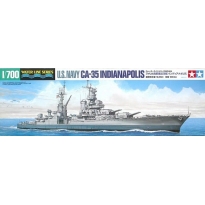 Tamiya 31804 U.S. Navy CA-35 Indianapolis (1:700)