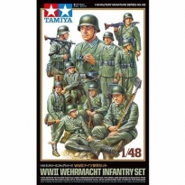 Tamiya 32602 WWII Wehrmacht Infantry Set (1:48)