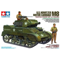 Tamiya 35312 U.S. Howitzer Motor Carriage M8 "Awaiting Orders" Set (w/3 figures) (1:35)