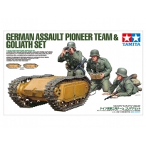 Tamiya 35357 German Assault Pioneer Team & Goliath Set (1:35)