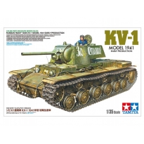 Tamiya 35372 Russian Heavy Tank KV-1 Model 1941, Early Production (1:35)