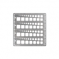 Tamiya 74156 Modelling Template (Square, 1-10mm)