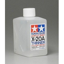 Tamiya 81040 X-20A Thinner Acrylic Paint 250ml