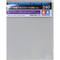 Tamiya 87162 Polishing Sanding Sponge Sheet 240