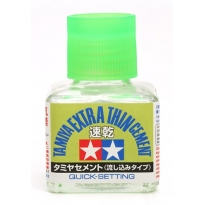 Tamiya Extra Thin Cement (Quick-Setting) (Klej Szybkoschnący) 40 ml