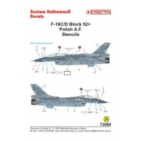 F-16C/D Stencils Polish A.F. (1:72)