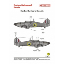 Hawker Hurricane Stencils (1:72)