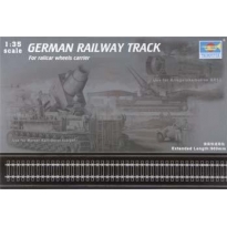 Trumpeter 00213 German Railway Track For Railcar wheels carrier (1:35)
