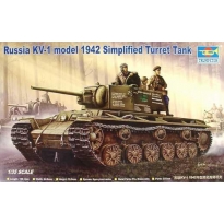 Trumpeter 00358 Russia KV-1 model 1942 Simplified Turret Tank (1:35)
