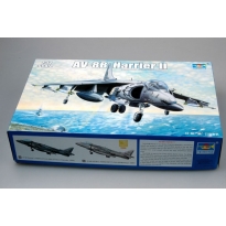 Trumpeter 02229 American VSTOL jet Mcdonnell Douglas AV-8B Harrier II (1:32)