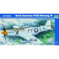 Trumpeter 02401 North American P-51D Mustang IV (1:24)