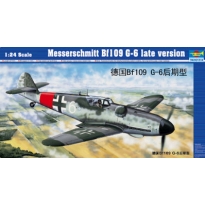 Trumpeter 02408 Messerschmitt Bf109 G-6 late version (1:24)