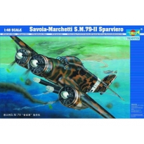 Trumpeter 02817 Savoia-Marchetti S.M.79-II Sparviero (1:48)