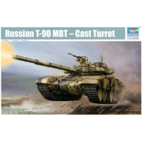 Trumpeter 05560 Russian T-90 MBT – Cast Turret (1:35)